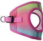 Doggie Design No Choke Dog Harness - Simple Step-in and Go Dog Vest for Small, Medium, and Large Breeds - Breathable Mesh Polyester Pet Harness - Cotton Candy - M