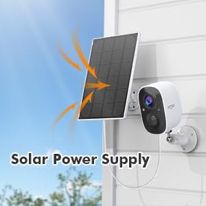 Dzees Security Cameras Wireless Outdoor - Spotlight & Siren, 2K 3MP Upgrade WiFi Cameras for Home Security, AI Motion Detection, Color Night Vision, 2-Way Talk, Waterproof