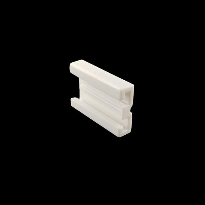 Vampire Plug - SPT-2 Slide on Plug for Electrical Cable - 6 AMP, 25 Pack (White Female)