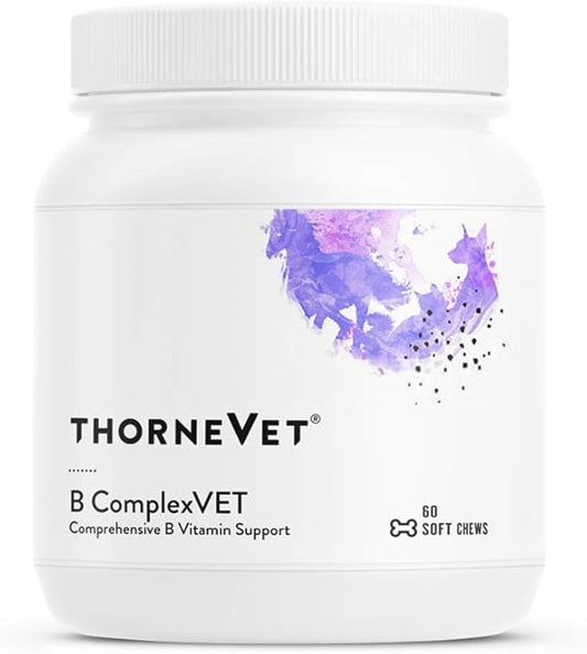 ThorneVET B ComplexVET – Vitamin B Complex Support for Dogs & Cats - 60 Soft Chews