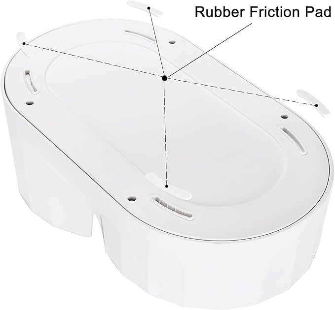 RIZZARI Large Gravity Water Dispenser: 8L Automatic Stainless Steel Dog Water Feeder with Specialized Brush and Triple Filter for Senior Pets with Spinal Problems - for Kitchen Living Room