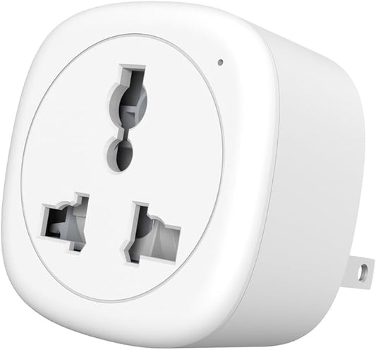 Smart Plug, 2.4GHz WiFi Smart Plugs Compatible with Zigbee/BLEmesh TY APP Remote Control, Smart Sharing 16A WiFi Plug with Voice Control, Smart Outlet with Timer Function - White 1 Pack