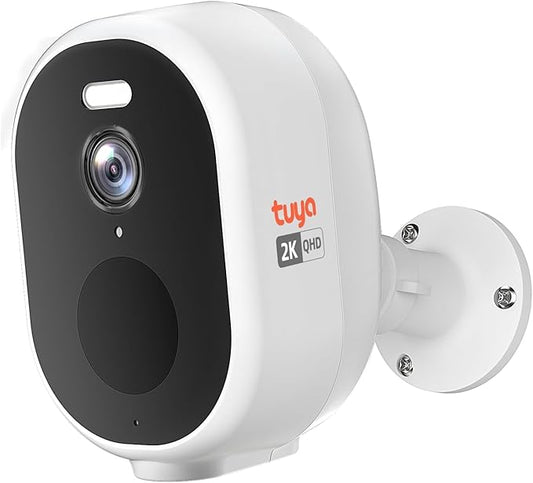 Security Cameras Wireless Outdoor 5G/2.4G WiFi, 2K Indoor Home Camera with AI Motion Detection, Color Night Vision, Siren,Waterproof, 2-Way Talk,Works w/Alexa&Google Assistant,SD/Cloud