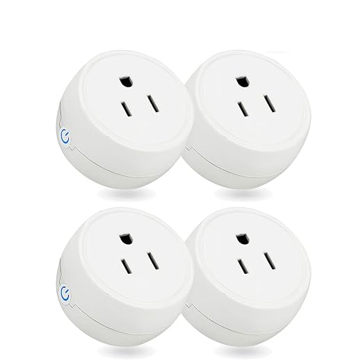 TASMOTA Martin Jerry Mini Smart Plug, Smart Home Devices, No Hub Required (4Pack)