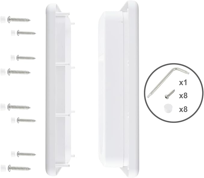 Smart Electronic Pet Door, Automatic Cat Dog Door with 3 Modes, Battery Powered Electronic Sensor Pet Door with 1 Sensing Key, Fit for Small/Medium Pets Up to 35lbs - Small Size