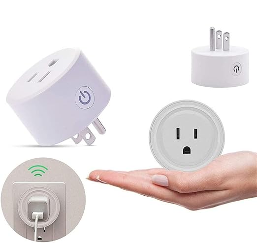 Smart Plug Mini HomeKit, Smart WiFi Outlet Support Apple HomeKit, Alexa and Google Assistant Voice Control Socket with Timer Schedule and Group Control Apple MFi Certified No Hub Required 2 Pack