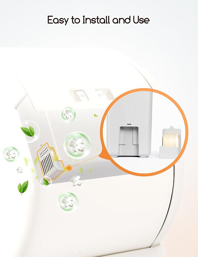 MeoWant 3PCS Pet Odor Eliminator Suitable for Cat Litter Box MW-SC02