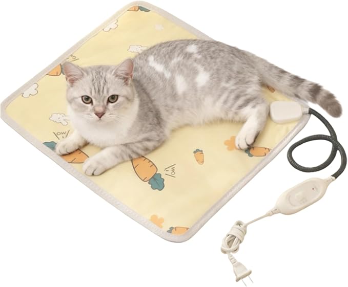 Temperature-Controlled Electric Pet Blanket – Waterproof Heating Pad, Cat Sleeping Mat, Winter Insulation Accessory | Stable Warmth for Dogs, Cats and Indoor Comfort During Cold Season