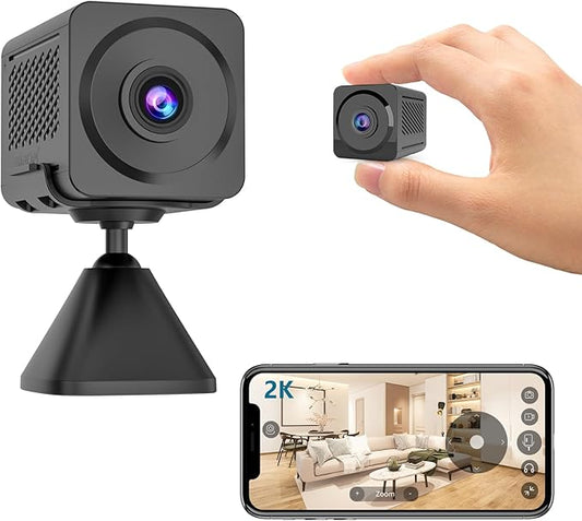 VSTARCAM Security Camera, 2K UHD, Built-in Battery, Low-Light Full-Color Night Vision, Motion Detection, Siren, 2-Way Audio, Remote Viewing, Cloud & SD Card Storage (up to 256GB)
