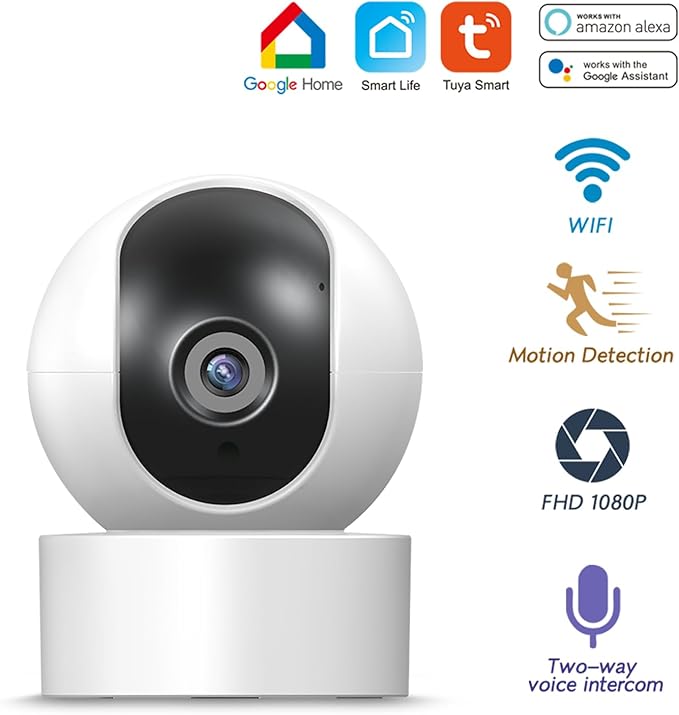 PGST Wireless Alarm System with 2MP HD Security Camera and 32GB Memory Card,4G SMS/Tuya APP Real-Time Alerts,17 Piece Home Security System,Motion Detector for Villa,Apartment,No Subscription Fee