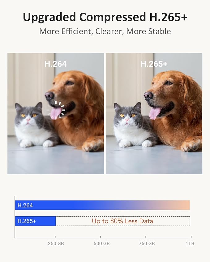 ANNKE 3.5K Indoor Security Camera 360 Pan-Tilt,2.4& 5GHz WiFi Cam 6MP Pet/Dog/Baby Camera with Phone app,2-Way Audio,Smart Human Detection, Works with Alexa,Night Vision,24/7 No Monthly Fee,MIPC App