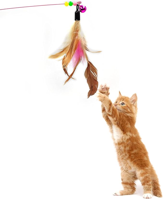 Cat Tunnel for Indoor Cats Interactive, Rabbit Tunnel Toys, Pet Toys Play Tunnels for Cats Kittens Rabbits Puppies Crinkle Pop Up 20"