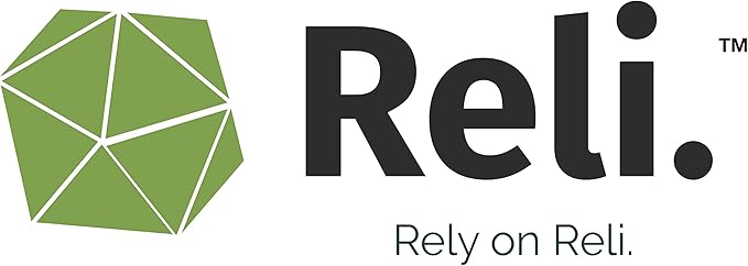 Reli. Biodegradable Dog Poop Bags w/Holder (1200 Count - 80 Rolls Bulk) | Leash Clip Dispenser | 9x13" Large Dog Bags for Poop | Green Eco-Friendly Oxobiodegradable Waste Disposal Refills (Unscented)