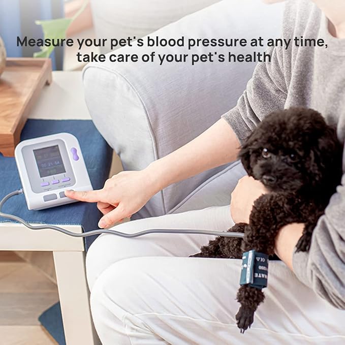 CONTEC08A-VET Digital Veterinary Blood Pressure Monitor Dog/Cat/Pets Small Cuff Size 2.3”-4.3”