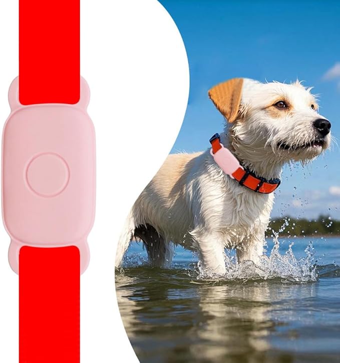 Dog Collar Holder for Tile Pro 2024 Bluetooth Tracker, Anti Lost Waterproof Silicone Soft Case Secure Protective Cover Finder for Keys, Bags, Cat Dog Collar Tag, 2 Pack (Green)