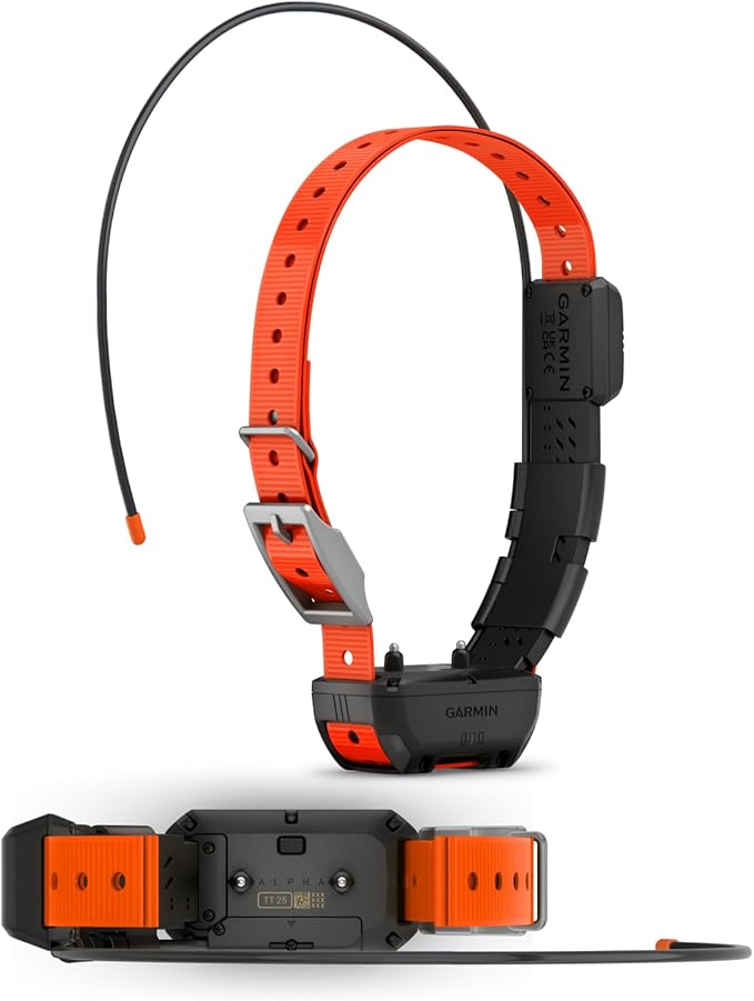Wearable4U - Garmin Alpha TT 25 GPS Dog Tracking Collar with Leash and Whistle Bundle