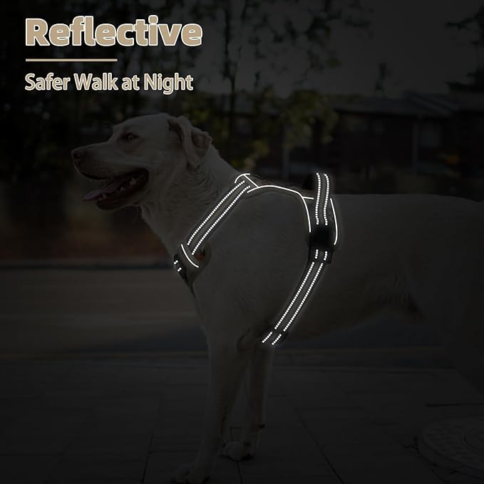 PUPTECK No Pull Tactical Dog Harness Small Sized, Adjustable Reflective Dog Harness with Handle Easy Control, Comfortable Soft Padded Pet Vest Harness for Small Dogs, Camouflage S