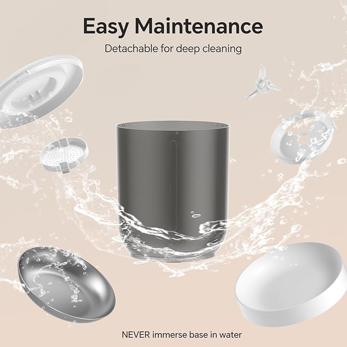 Automatic Cat Feeder with Dual 2K HD Camera, Smart Pet Food Dispenser for Timed Meals, APP Control Laser Interactive Toy Treat Feeders with 2.4G / 5G WiFi, White