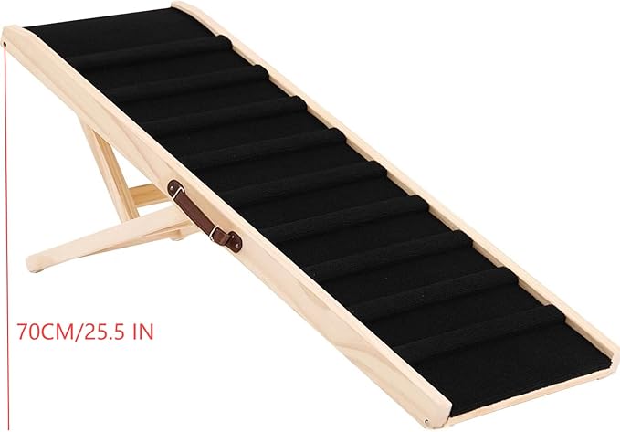 Dog Pet Ramp for Bed Couch Car SUV Large,Dog Pet Ramps Stairs Steps for Large Small Dogs to Get on High Beds Cars SUV Trucks