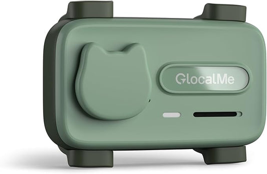 GlocalMe PetPhone Pet Tracker with 1 Year Service, Support Play Music and Two-Way Call, Pet Community and AI Health Alerts, Real Time Tracking and Virtual Fence, Global GPS Tracker for Dog