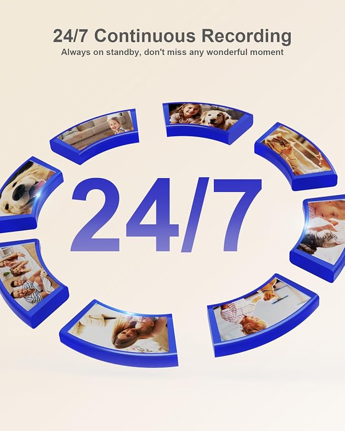 usogood 2.5K Indoor Camera for Home Security, 360°Pet Camera Indoor with Phone App,Support 5G/2.4Ghz WiFi, Auto Motion Tracking Detection,2-Way Audio,Compatible with Alexa,Best Gift(2-Pack )