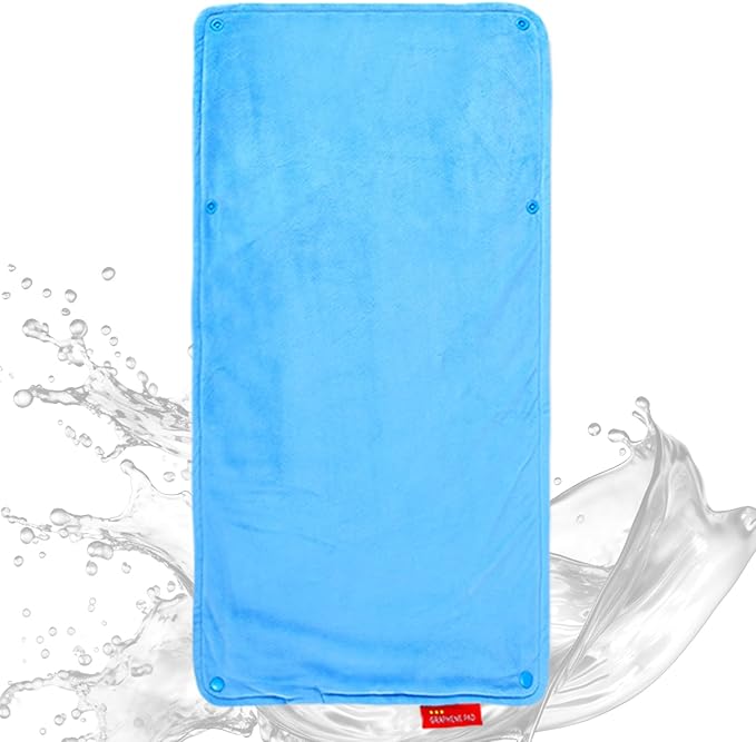 Pet Heating Pad, Dog Cat Pad for Warm Comfort, Rechargeable 23x11 Inch Waterproof Mat with Soft and Adjustable Temperature, Pet Accessory for Puppy Cats Small Dogs Women Men Kitten Cold Home