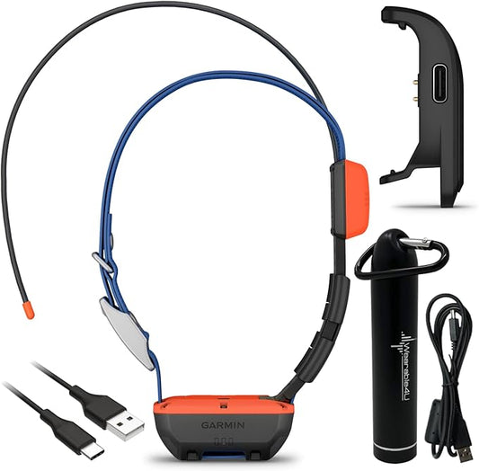 Wearable4U Garmin Alpha T 20 GPS Dog Tracking Collar with E-Bank Bundle