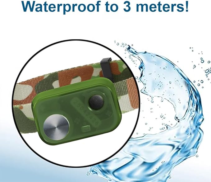 MS-5 Econ Series Automatic Pet Door Collar by High Tech Pet Brand - Value Priced Dependable Performance - Waterproof - Rugged - Battery Included - USA Support (Camo)