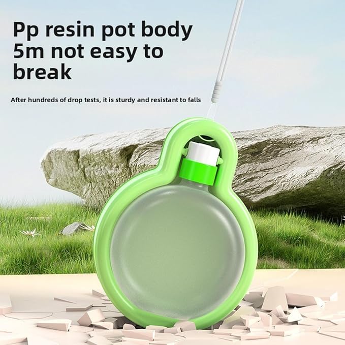 Dog Water Bottle Convenient Leak-Proof Dog Water Bottle Capacity 12 Oz (350 ml).Ldeal for Dogs on Outdoor Walks and Traveling.(Green, 12 Ounces)