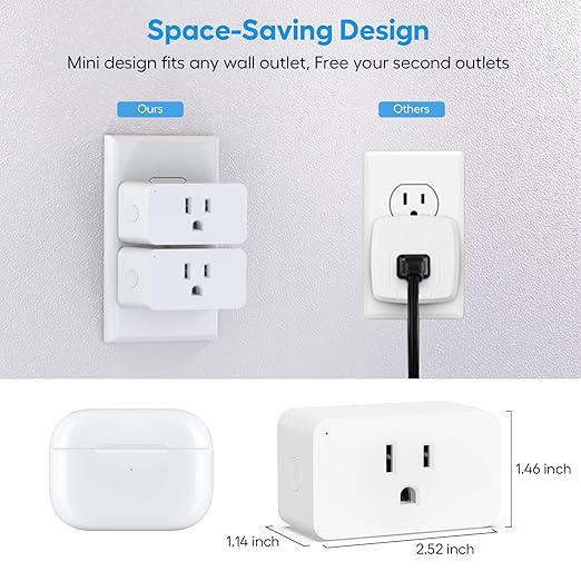 Zwave Dimmer Plug 800 Series 2 Pack, Dimmable Zwave Outlet Built-in Repeater Range Extender, Smart Dimmer Plug Need Z-Wave Hub Required, Compatible Smartthings, Alexa and More, FCC and ETL, 200W