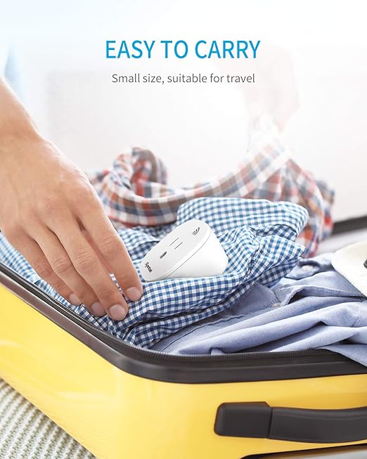 Remote Control Outlet Wireless Light Switch for Household Appliances, Expandable Remote Light Switch Kit, Up to 100 ft Range, FCC Certified, ETL Listed, White (5 Outlets + 2 Remotes)