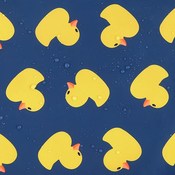 Dog Raincoats for Large Dogs Waterproof Hooded Rain Jacket with Reflective Strips Leash Hole & Poncho Adjustable Fit (Duck,XXL)