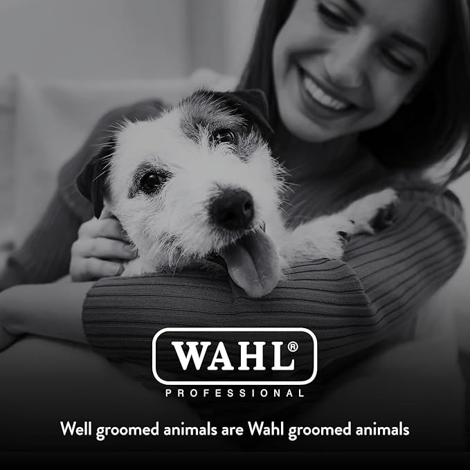 Wahl Professional Animal KMC+ 2-Speed Cordless Clipper (3025661) - Detachable Blade Pet & Dog Clipper Kit - Patented Ergonomic Housing Design - Sage