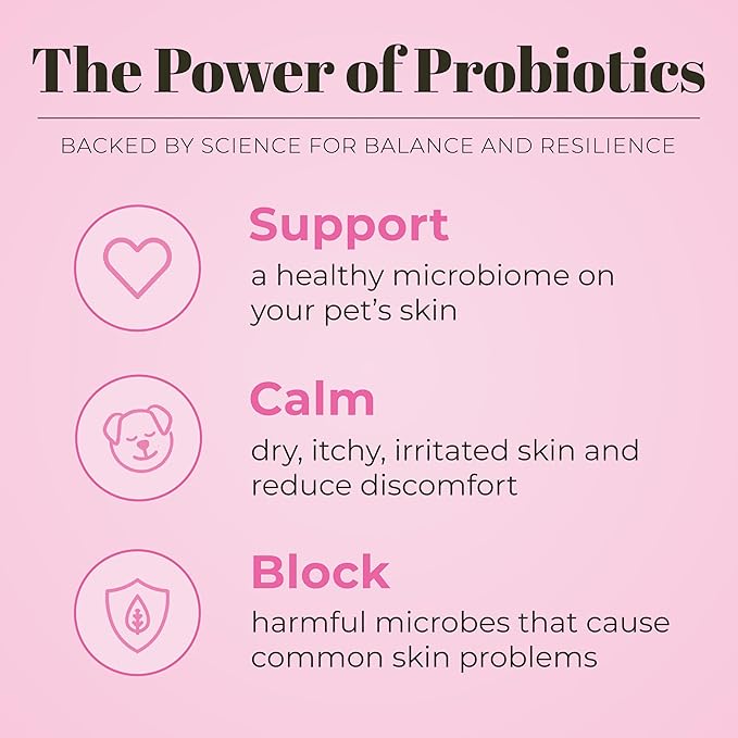 Skout's Honor Probiotic Dog Shampoo & Conditioner with Avocado Oil & Omega-3s, 97% Natural, Paraben & Sulfate-Free, Cruelty-Free, 16oz, Happy Puppy