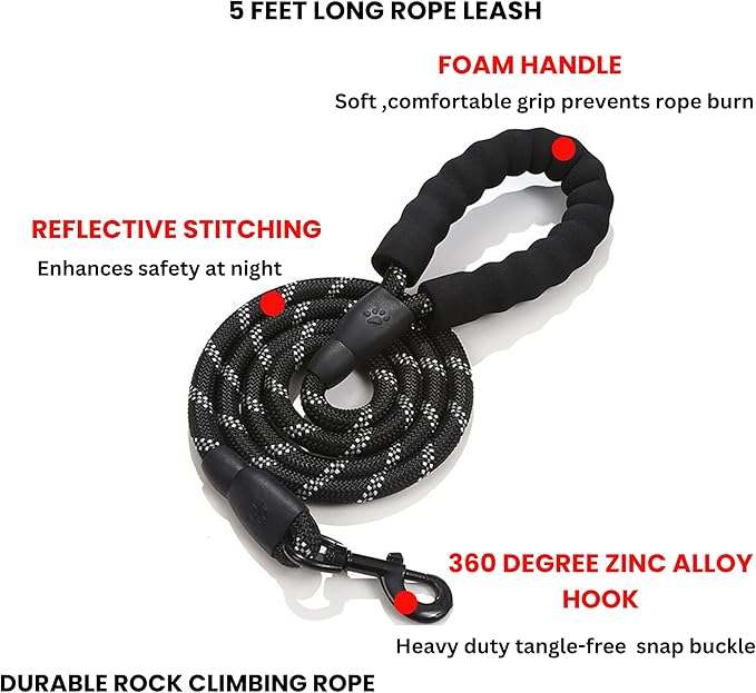 Dog Harness with Airtag Holder and Leash Set-Premium Oxford Breathable Material- Durable Reflective Airtag Dog Harness and Leash Set for Small, Medium, Large and X Large Dogs