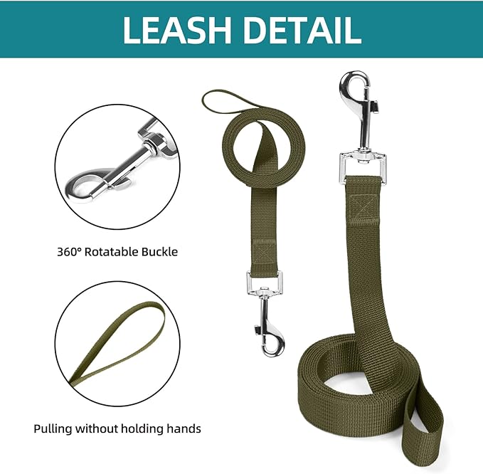 Small Dog Harness and Leash Set, Breathable Mesh Puppy Harness, Adjustable Dog Harness for Small Medium Large Dogs, No-Pull Pet Harness for Daily Walking (Lakeblue, Large)