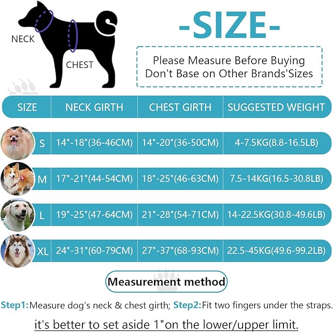 No Pull Harness with Tracker Tag Holder for Small Dogs,Adjustable Escape-Proof, No Choke and Reflective Vest with Handle for Easy Control Comfortable Vest Harness for Training Walking Hiking, Blue S