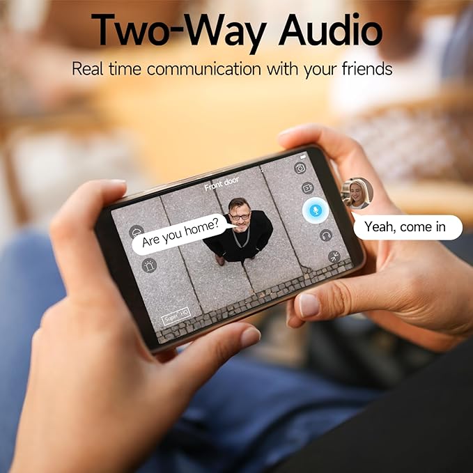 Rraycom 4Pack Wireless Home/Outdoor Security Cameras, 5MP Battery Powered Security Cameras with Spotlight Siren Alarm, AI Motion Detection, Color Night Vision, 2-Way Talk, SD/Cloud, Works with Alexa