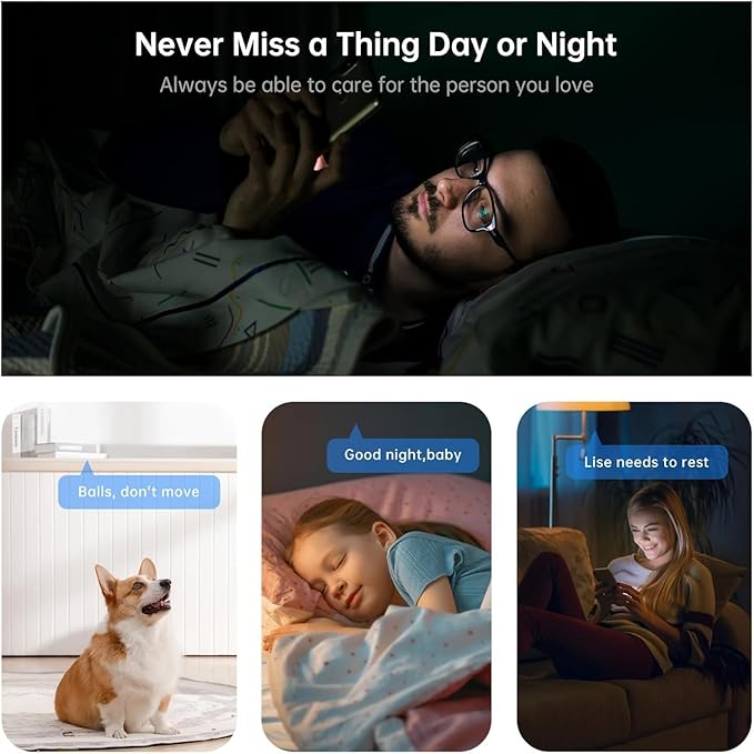 Security Cameras Wireless Outdoor, 2K Battery Powered WiFi Camera with AI Motion Detection, Spotlight Siren Alarm, Color Night Vision, 2-Way Audio, Waterproof Home Surveillance, Cloud/SD Storage