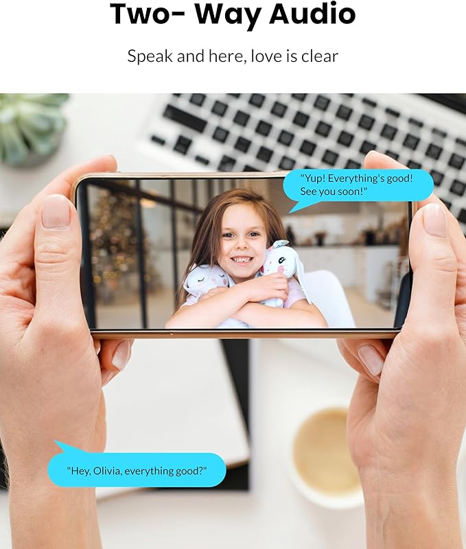 Dual Lens Security Camera Indoor 5G/2.4G WiFi, 4MP Pet Camera with Pan Tilt for Home, Baby Monitor, AI Tracking, Color Night Vision, 2-Way Talk, No Dead Zone, 355° View, Alexa/Google