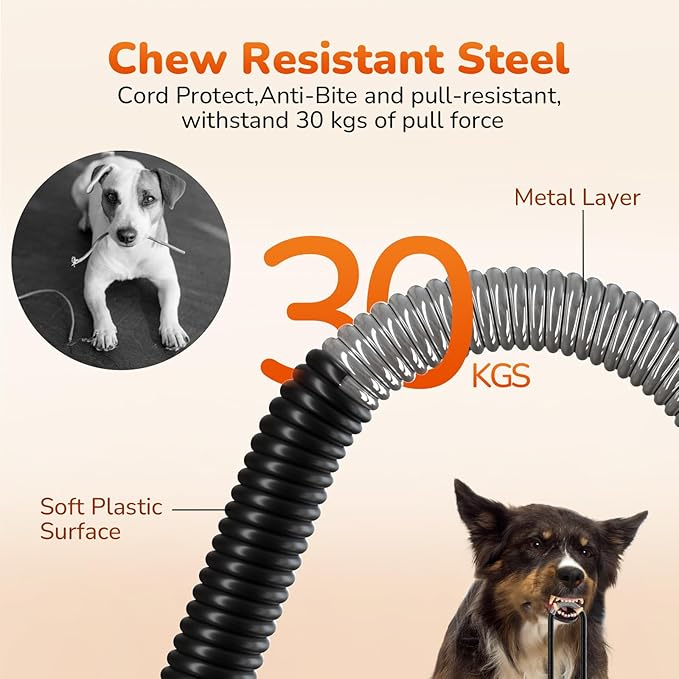 Pecute Pet Heating Pad, Dog Heated Pad with Chew Resistant Cord, Waterproof Layer, Warming Cat Heated Pads, Indoor Pet Heating Pads for Dogs Cats, Auto Temp Control with Washable Cover, 15.7" x 12.6"