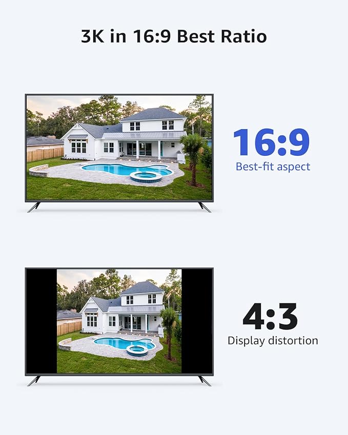 ANNKE CPT500 3K PT PoE Camera, 2-Way-Audio, 345° Pan 80°Tilt IP Security Camera Outdoor, Auto-Tracking Lite, AI Human Detection for Surveillance, Smart Dual Light, 512GB SD Card Slot (Not PTZ)