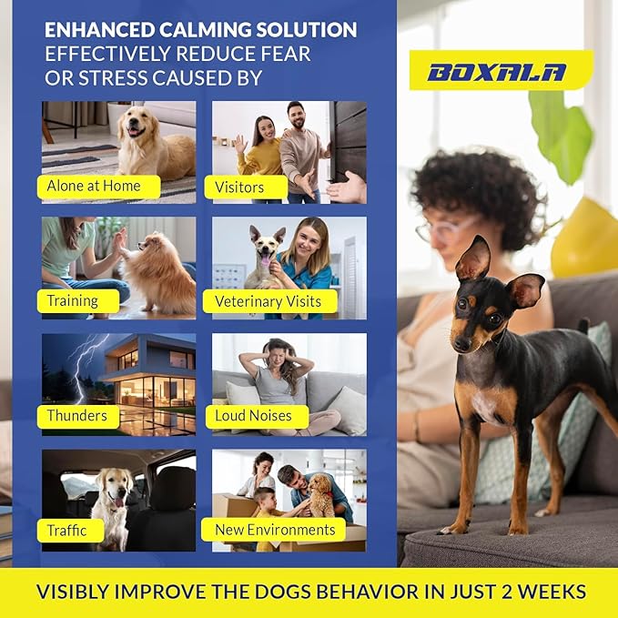 Pheromone Diffuser for Dogs: Calming Pheromone Diffuser Kit - Dog Calming Diffuser - Calming Pheromones - Dog Anxiety Relief (X Large)