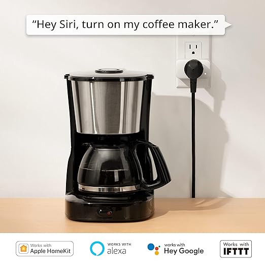 ใ2025 Newใ SwitchBot HomeKit Smart Plug Mini 15A, No Hub Required, Energy Monitor, WiFi(2.4G Only) Outlet Works with Apple HomeKit, Alexa, Google Home, App Remote Control & Timer Function(4 Pack)