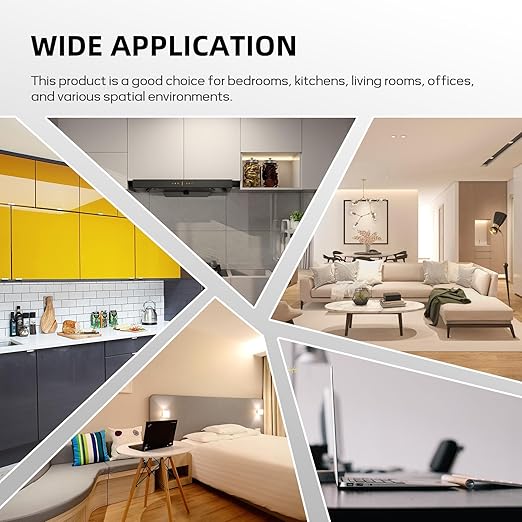 Decorator Wall Recetpacle Outlet, 10 Pack Tamper Resistant 20 Amp Standard Electrical Outlets, Self-Grounding, 2-Pole 3-Wire, UL Listed, White