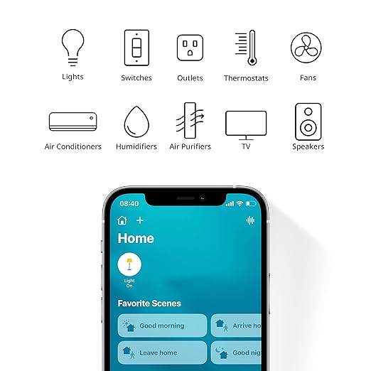 ใ2025 Newใ SwitchBot HomeKit Smart Plug Mini 15A, No Hub Required, Energy Monitor, WiFi(2.4G Only) Outlet Works with Apple HomeKit, Alexa, Google Home, App Remote Control & Timer Function(1 Pack)