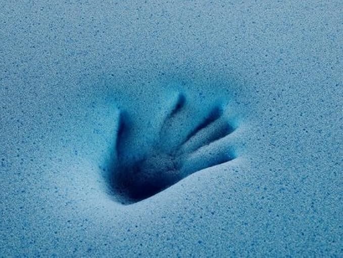 Dogbed4less Premium Orthopedic Memory Foam Pet Bed for Extra Large Dogs, Washable Durable Denim Cover, Waterproof Liner and Extra Case, Jumbo 55"X47"X4", Brown