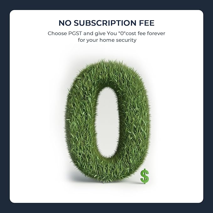 PGST Wireless Alarm System,Smart Home Security System with Phone App Alerts,20 Piece Door Alarm Kits with Door/Motion Sensors,SOS Button,Work with Alexa for Villa,Apartment,The Elder and Kids Safety