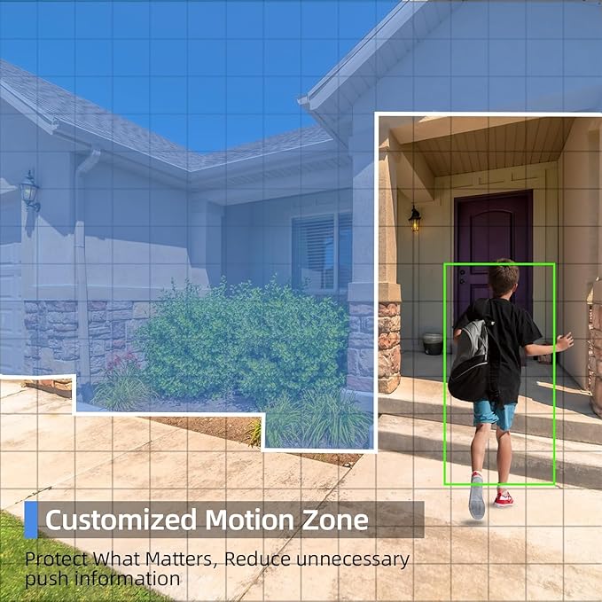 ELECCTV 5G/2.4G WiFi Security Cameras Wireless Outdoor, 2K Battery Powered WiFi Cameras with AI Motion Detection Spotlight Siren,Color Night Vision, 2-Way Talk, IP65, Works w/Alexa (W1SP-B-1PC)