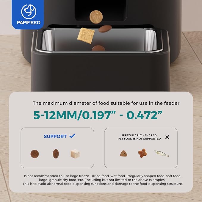 Automatic Cat Feeder,Camera 1080P HD - 6L Pet Feeder, 2.4/5G WiFi Smart App Control, Bluetooth Assist Link,Wide-Angle Lens,Automatic Feeder for Small and Medium-Sized Pets